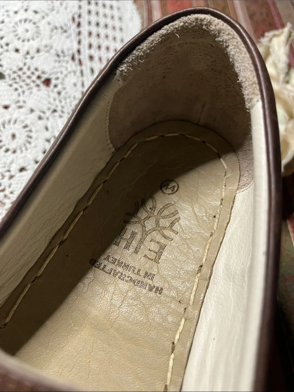 Earthing Harmony grounding shoes EU 44 hand crafted in Turkey